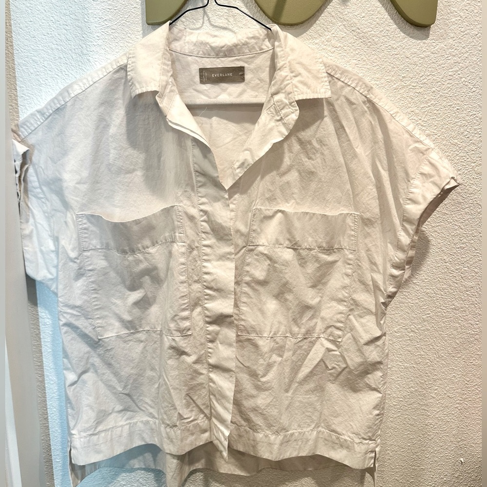 Everlane The Short Sleeve Box Shirt